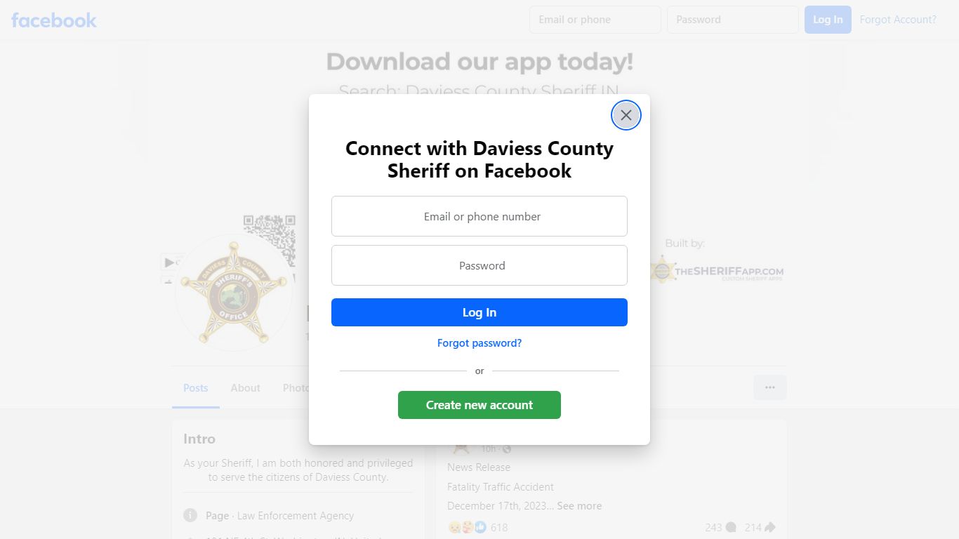 Daviess County Sheriff | Washington IN - Facebook